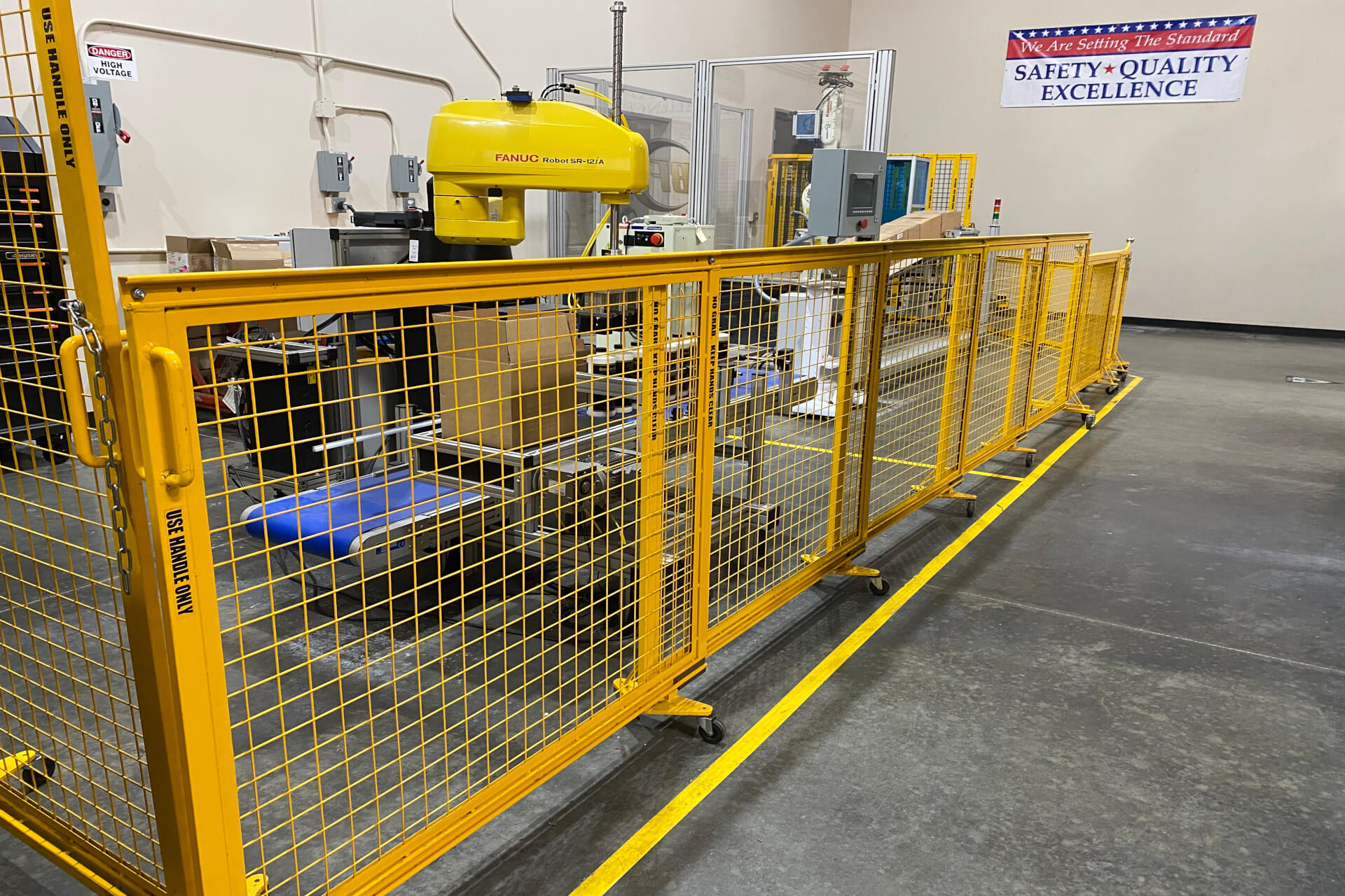 Brenner-Fiedler Slide-A-Matic Industrial Safety Fencing
